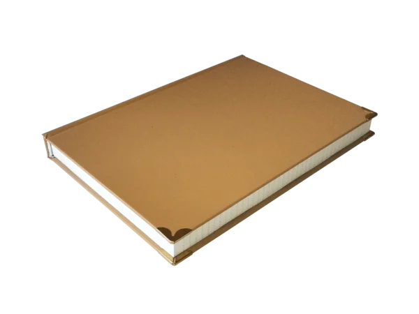 Notes A5 jasny brązowy